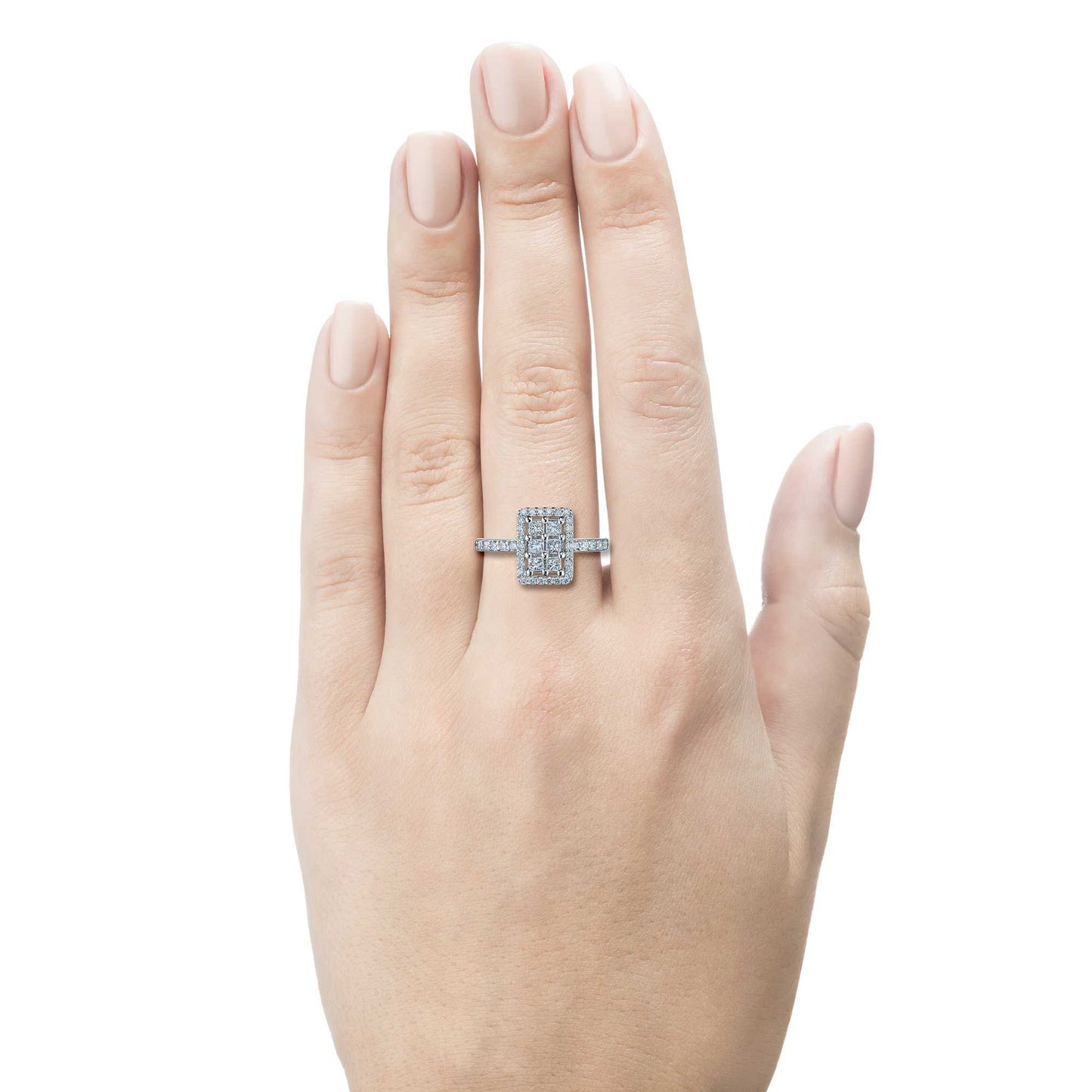 14K Yellow Gold Ring with Natural Diamonds 7.160 CT.TW