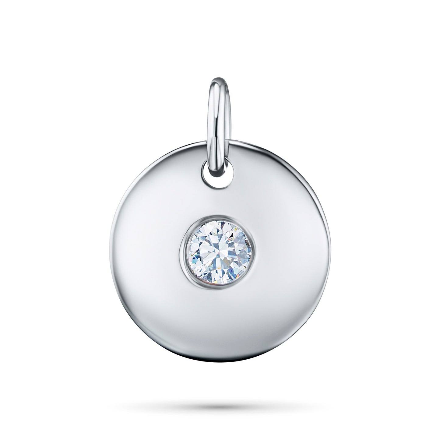 14K Yellow Gold Pendant with Lab-Created Diamonds 0.380 CT.TW