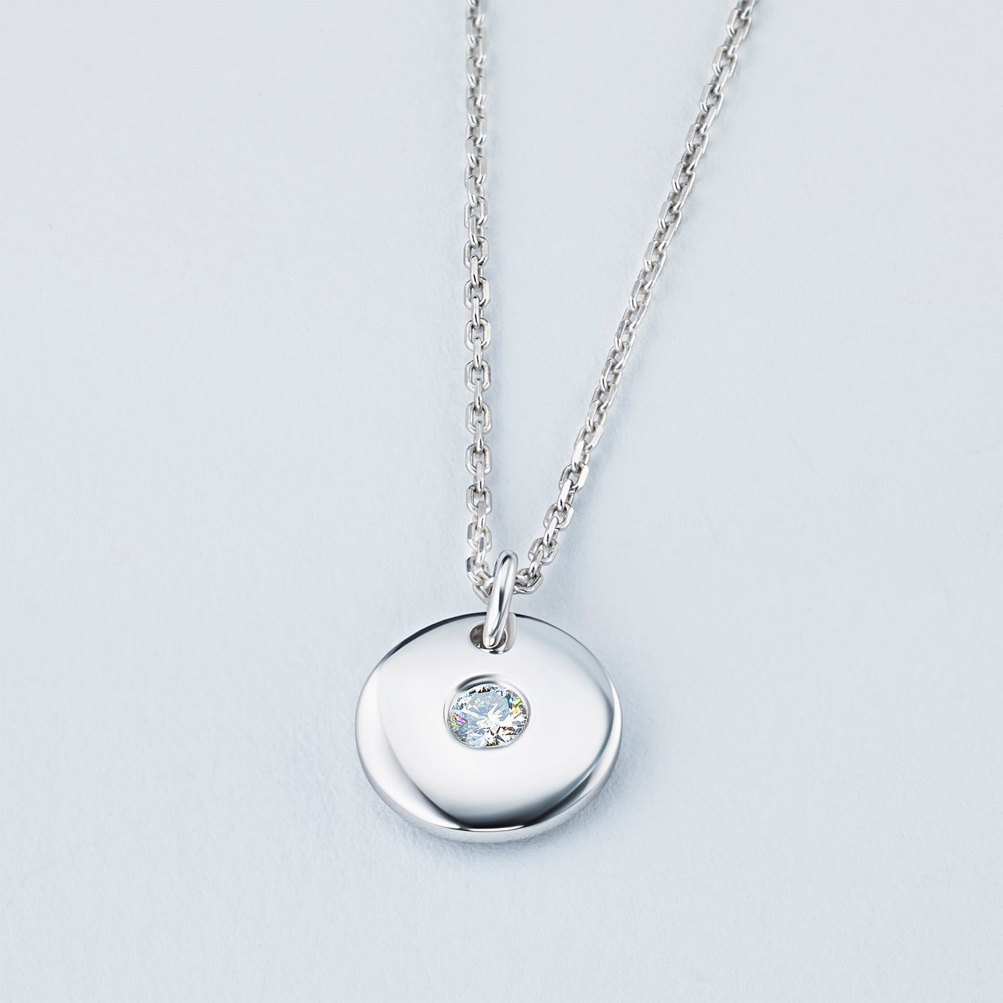 14K Yellow Gold Pendant with Lab-Created Diamonds 0.380 CT.TW
