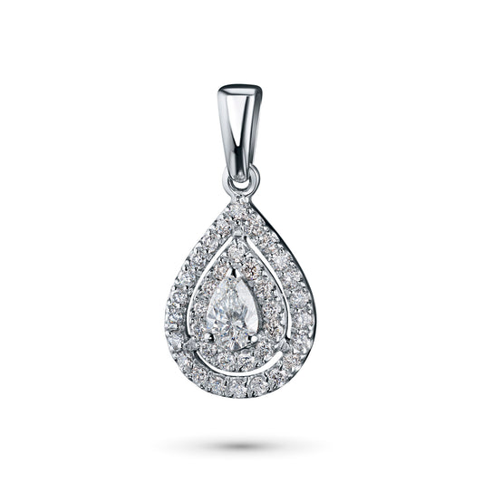 14K Yellow Gold Pendant with Lab-Created Diamonds 11.940 CT.TW