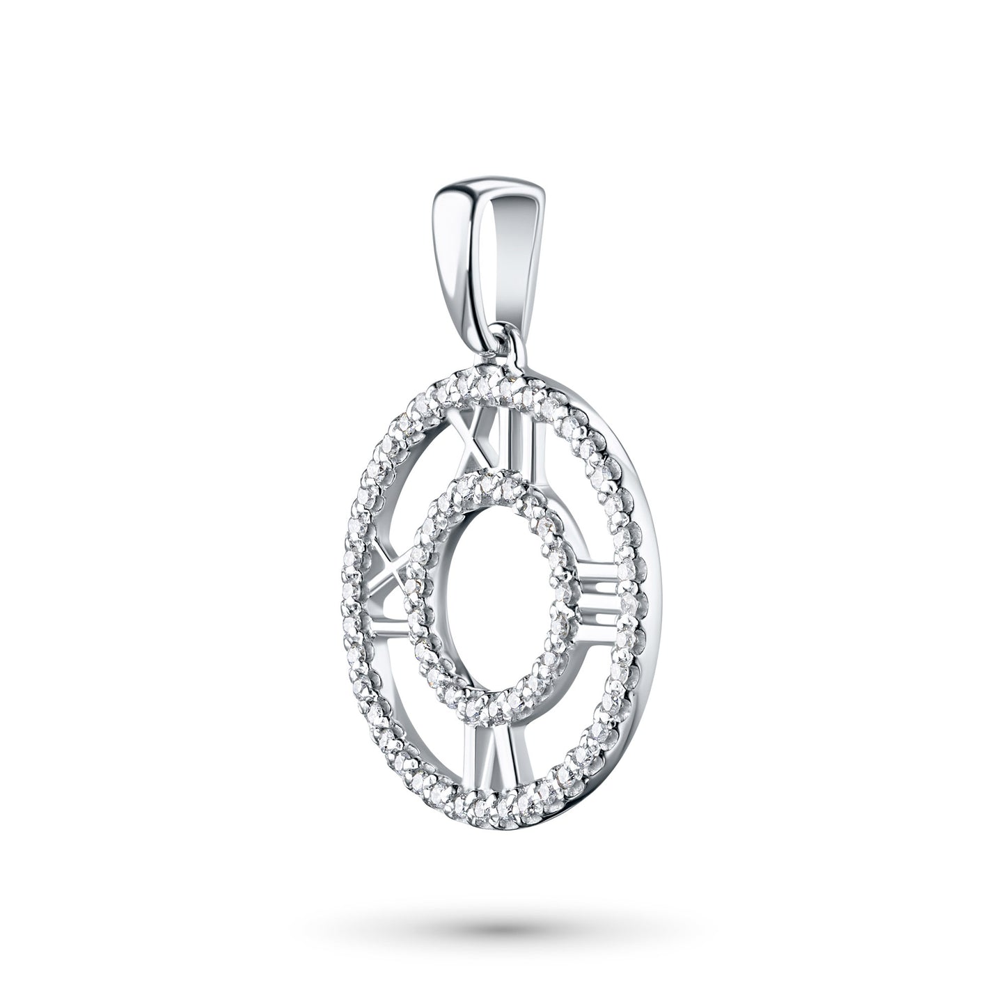 14K Yellow Gold Pendant with Natural Diamonds 11.960 CT.TW