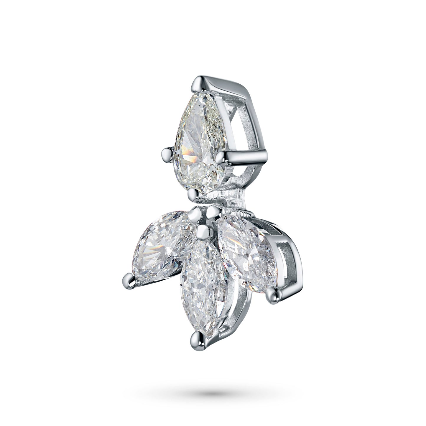 14K Yellow Gold Pendant with Lab-Created Diamonds 5.720 CT.TW