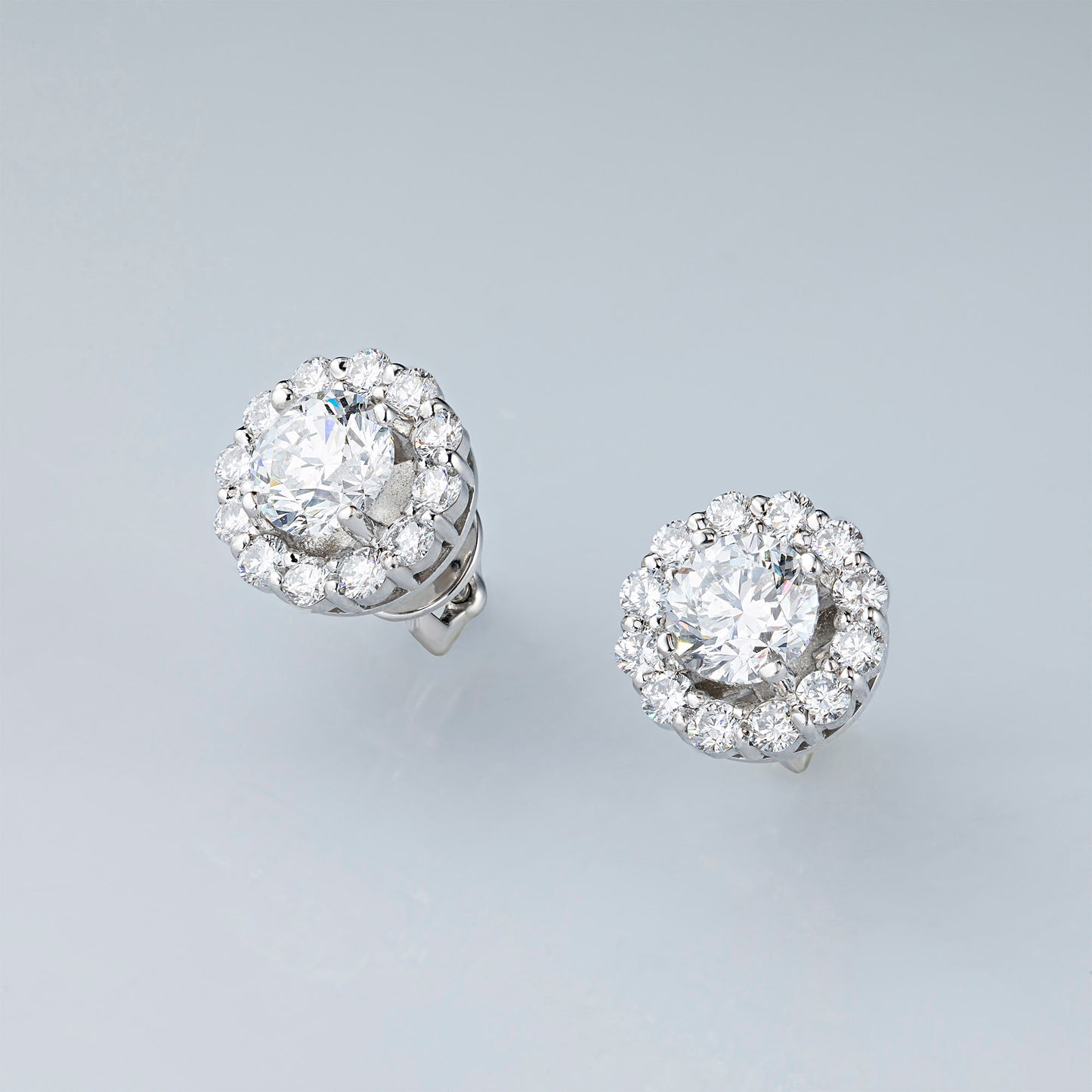 14K Yellow Gold Earring Studs with Lab-Created Diamonds 24.960 CT.TW