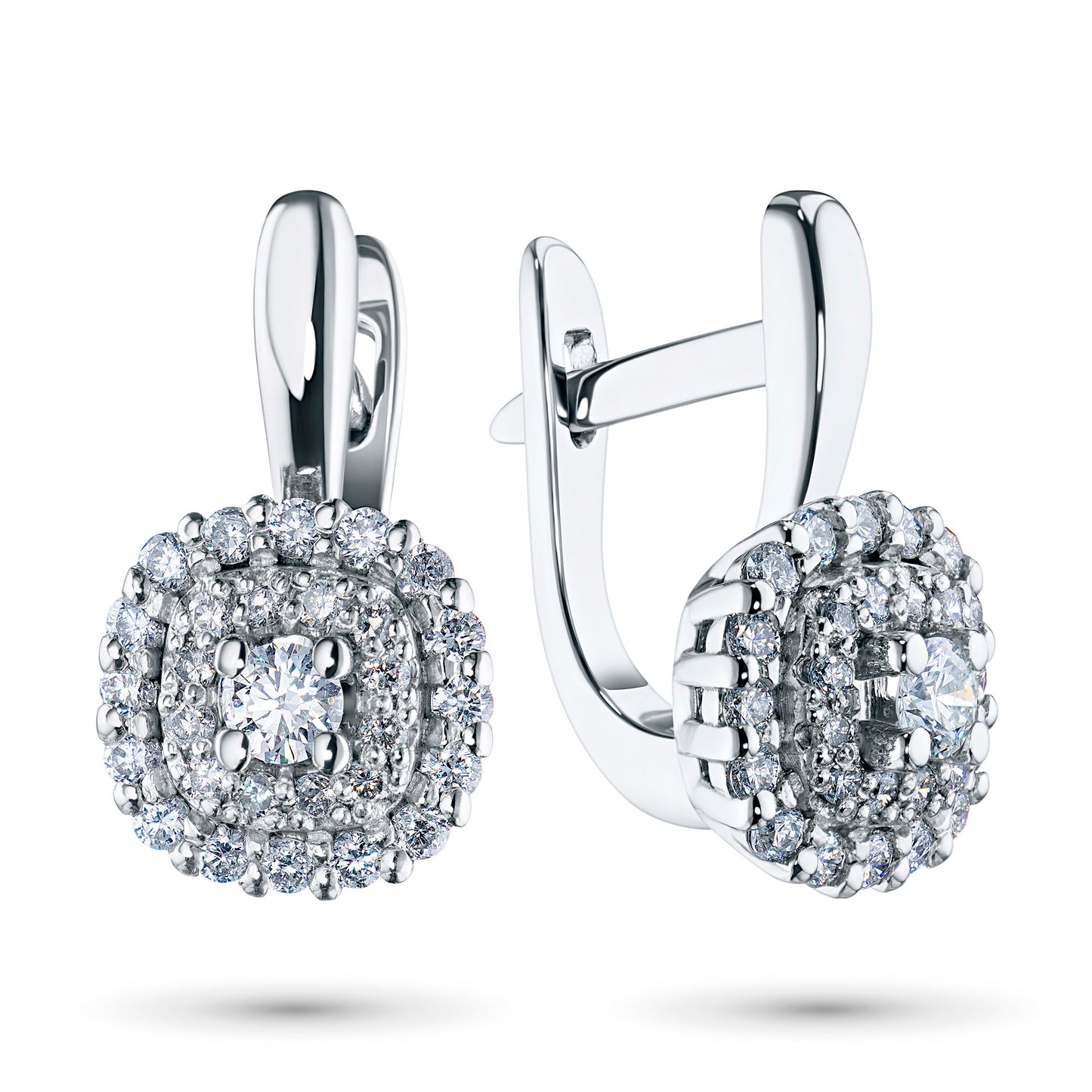 14K Yellow Gold Earrings with Lab-Created Diamonds 20.120 CT.TW