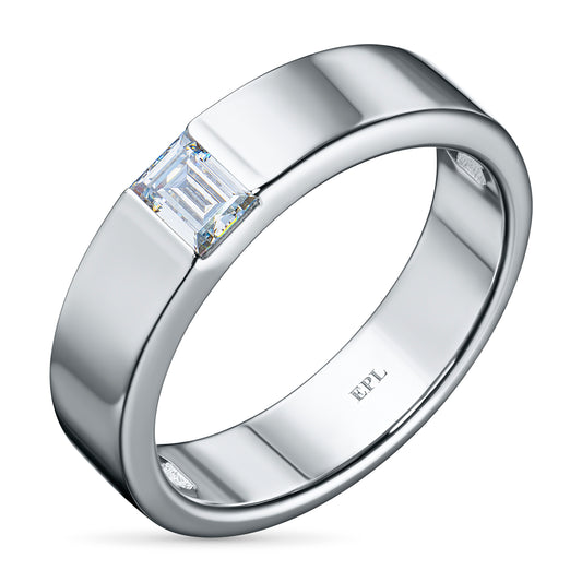 14K White Gold Ring with Lab-Created Diamonds 0.270 CT.TW