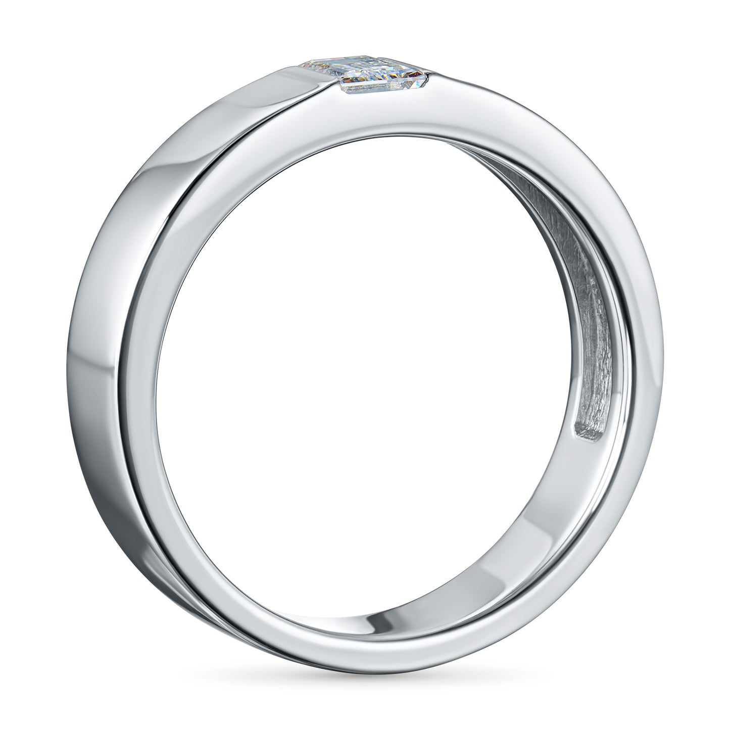 14K White Gold Ring with Lab-Created Diamonds 0.270 CT.TW