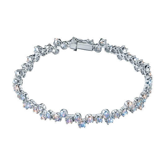 14K White Gold Bracelet with Lab-Created Diamonds 311.400 CT.TW