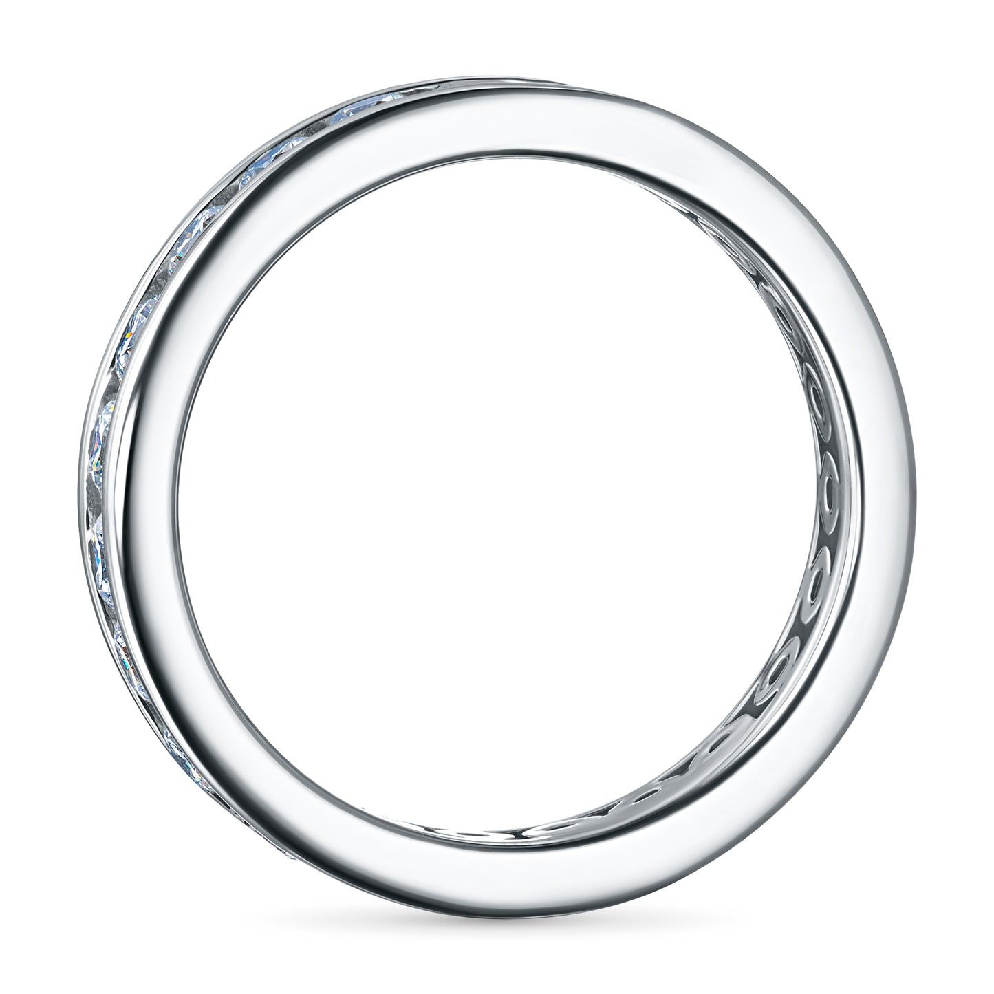 14K White Gold Ring with Lab-Created Diamonds 30.580 CT.TW