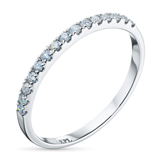 14K White Gold Ring with Lab-Created Diamonds 3.330 CT.TW