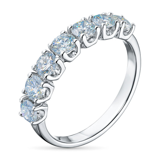 14K White Gold Ring with Lab-Created Diamonds 7.670 CT.TW