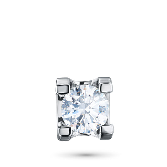 14K White Gold Pendant with Lab-Created Diamonds 1.150 CT.TW