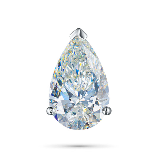 14K White Gold Pendant with Lab-Created Diamonds 1.000 CT.TW