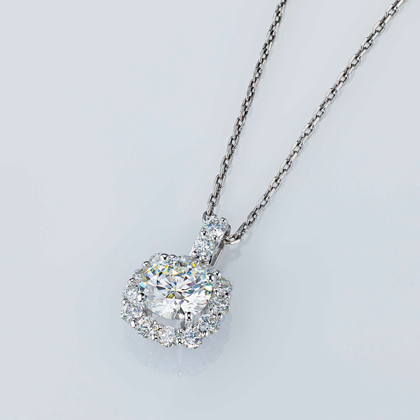 14K Yellow Gold Pendant with Lab-Created Diamonds 7.910 CT.TW