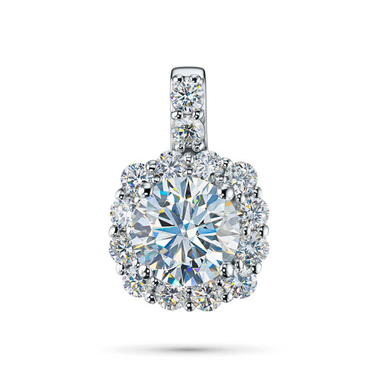 14K Yellow Gold Pendant with Lab-Created Diamonds 7.910 CT.TW